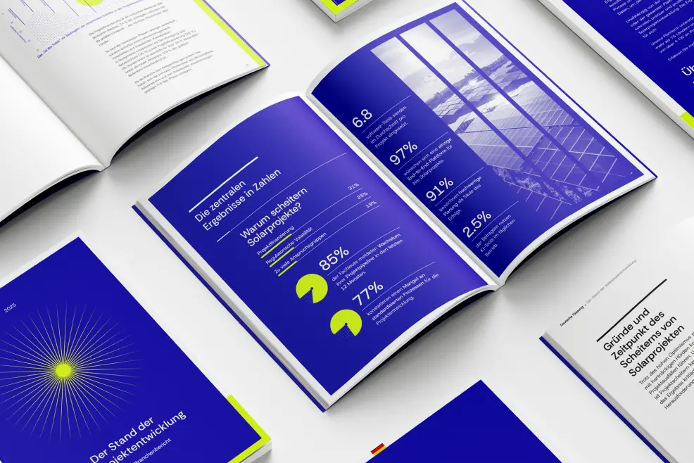 Report "Der Stand der Solarprojektentwicklung" cover image